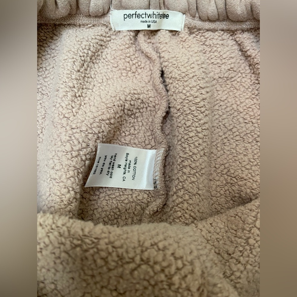 perfectwhitetee Chalk Fleece Joggers - Picture 2 of 4